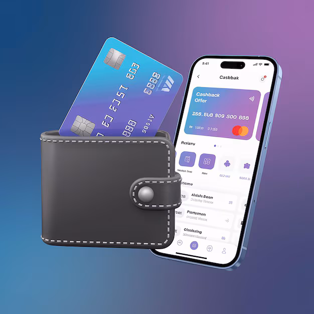 3d vector cashback money refund with credit card money holding wallet mobile application online payment money saving concept background 3d cashback credit card render business bank 1036687 62367